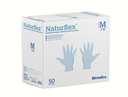 Guantes examen nitrilo estériles sin polvo Naturflex 50p Bimedica