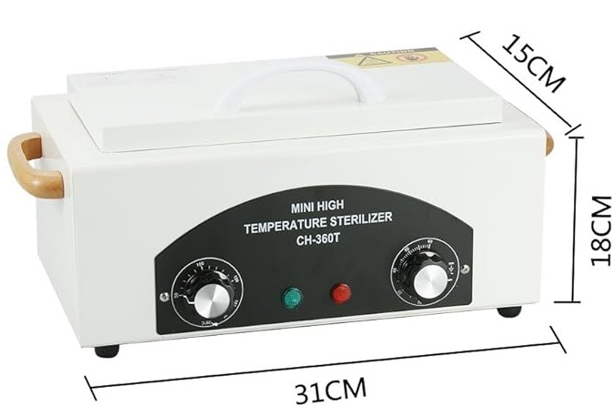 Esterilizador Calor Seco Profesional Mini 1.6 Litros