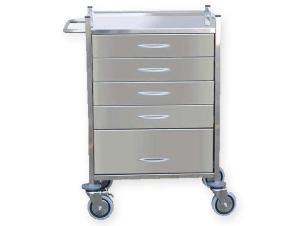 Carro urgencias inox Mod. 6140.775.I