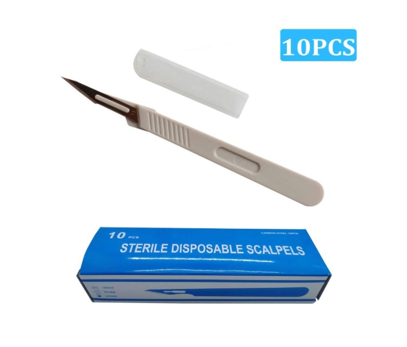 Bisturi desechable 10u