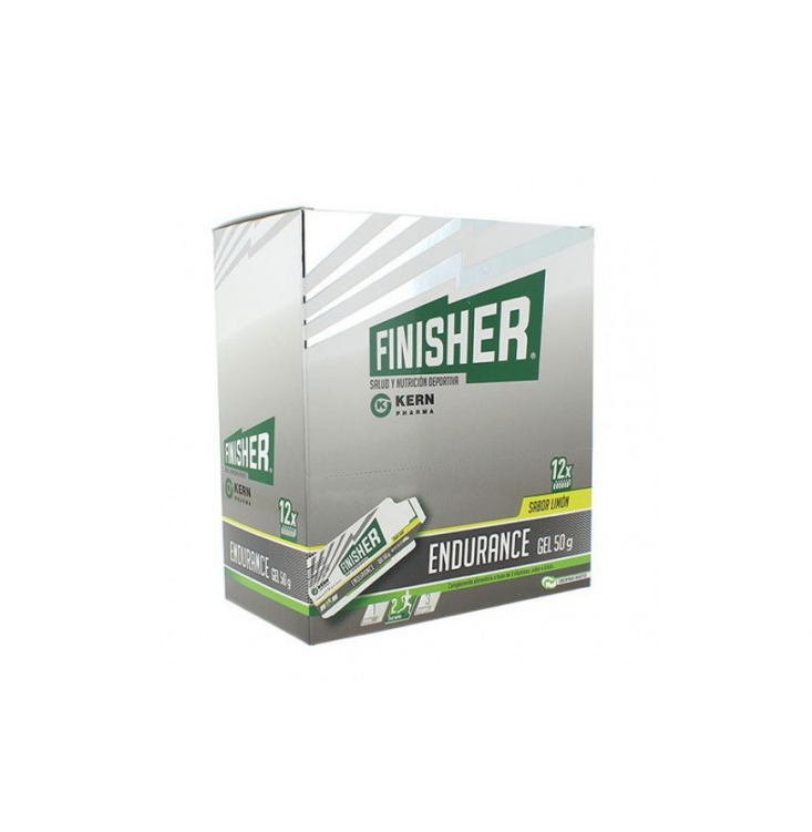 FINISHER ENDURANCE GEL 12 sobres 50g SABOR LIMON