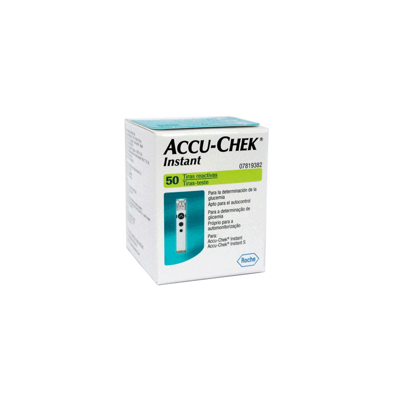 ACCU-CHEK Instant Tiras reactivas 50u