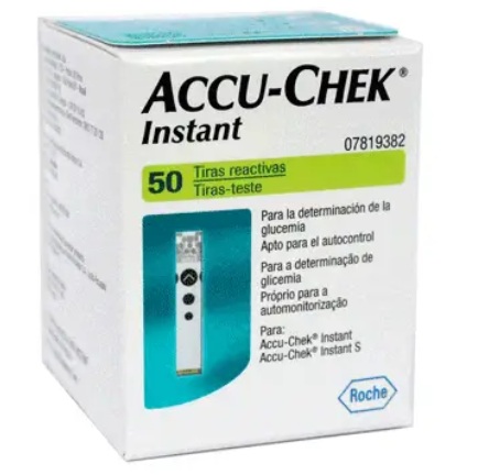 ACCU-CHEK Instant Tiras reactivas 50u