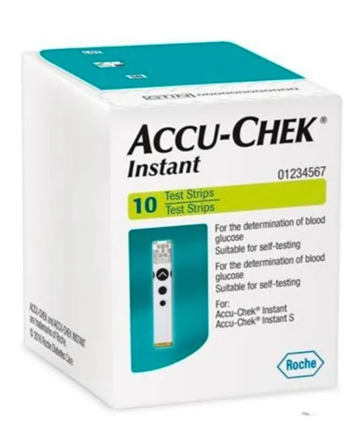 ACCU-CHEK Instant Tiras reactivas 10u