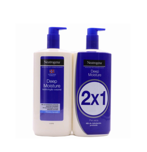 Neutrogena Deep Moisture PACK 2x1 750 ml