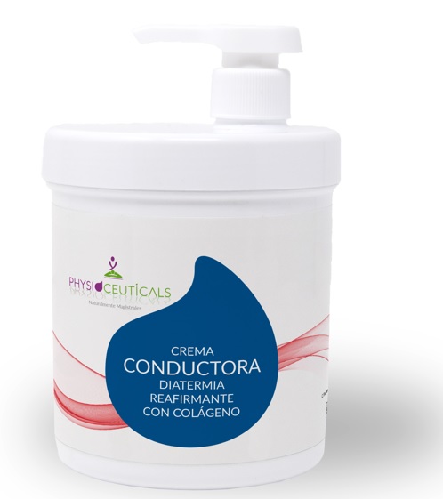 Crema Conductora Diatermia Reafirmante Colágeno con Dosificador Physioceuticals