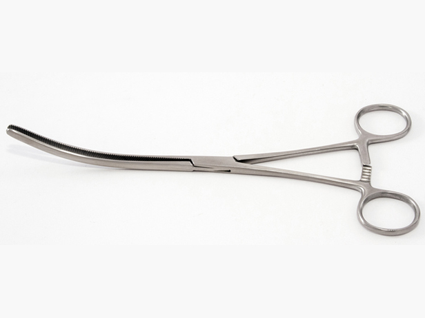 Pinza Clamp intestinal curva 23cm