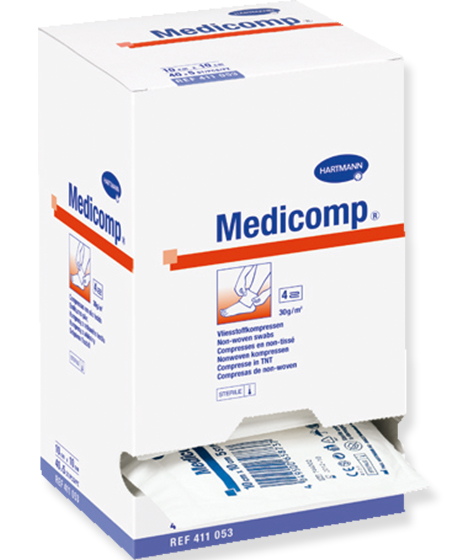Gasa Medicomp estéril 5x5cm 40 sobres x 5u