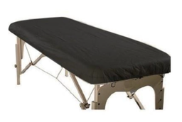 [004847] Sábana plastificada camilla ajustable negra 95x220cm 1u
