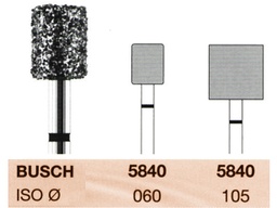 Fresas diamantadas Fig-5840 Grano supergrueso Busch