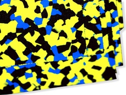 [1110923] EVA dureza (30º Shore A) Multicolor 2mm 80x75
